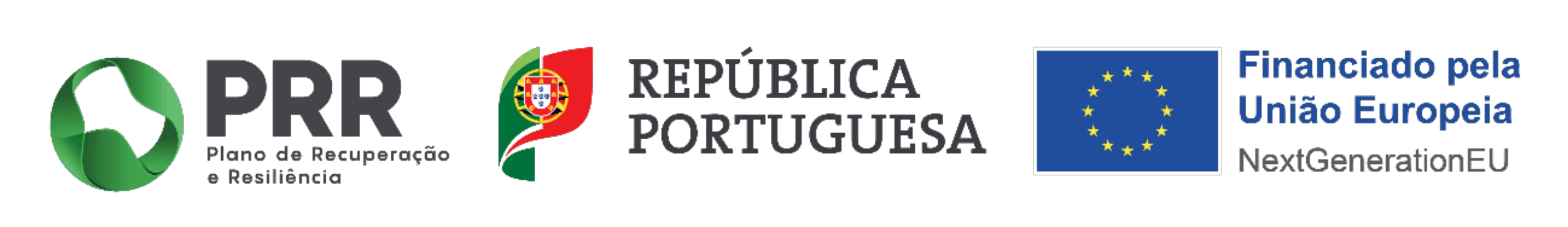 Barra de cofinanciamento PRR, República Portuguesa e União Europeia